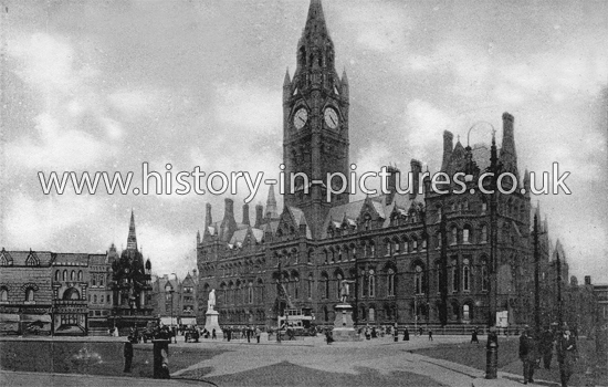 Town Hall, Manchester. c.1910